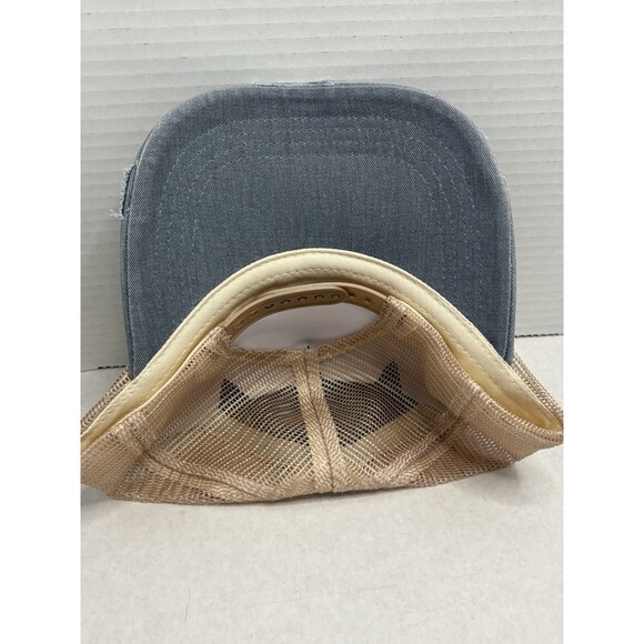 Distressed Denim Jose Cuervo Hat Mesh Back Adjustable - Picture 5 of 6